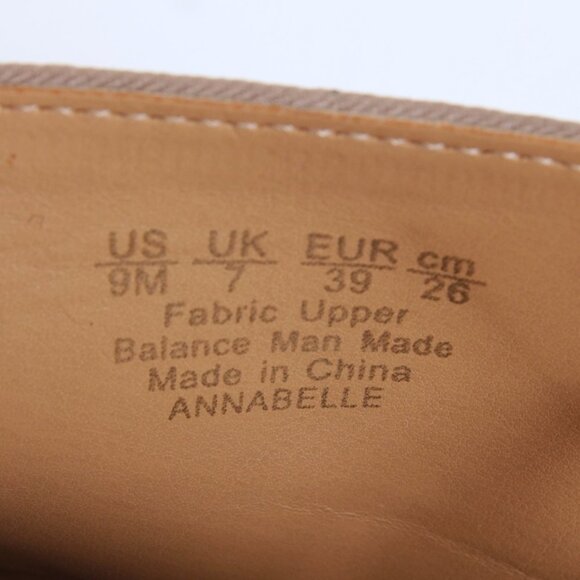 Franco Sarto Annabelle Lace Up Wedge Booties in Tan Women Size 9 - Picture 11 of 12